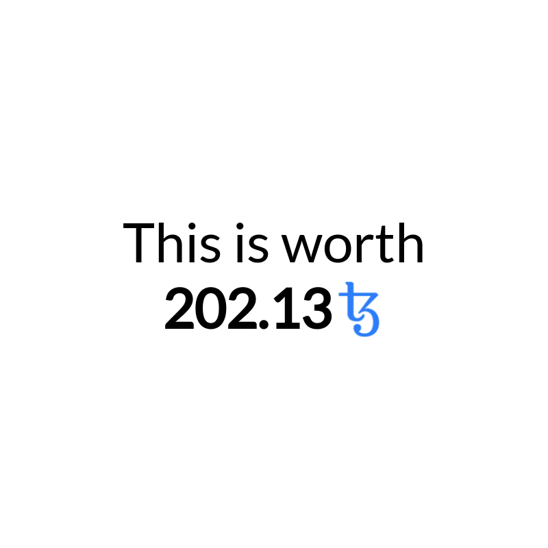 The Value Of Art #82 static token preview