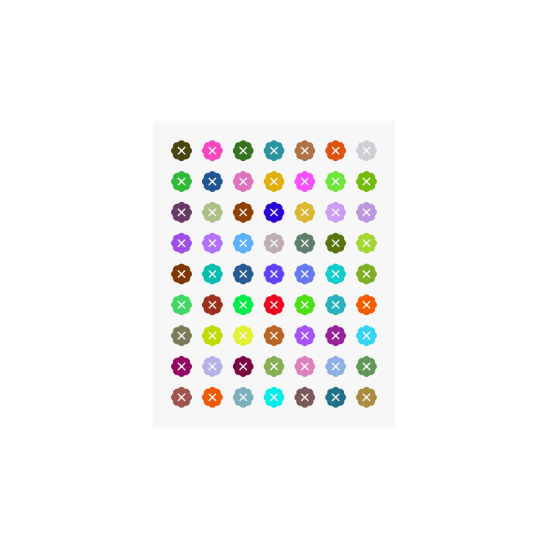 White - XX #18 static token preview