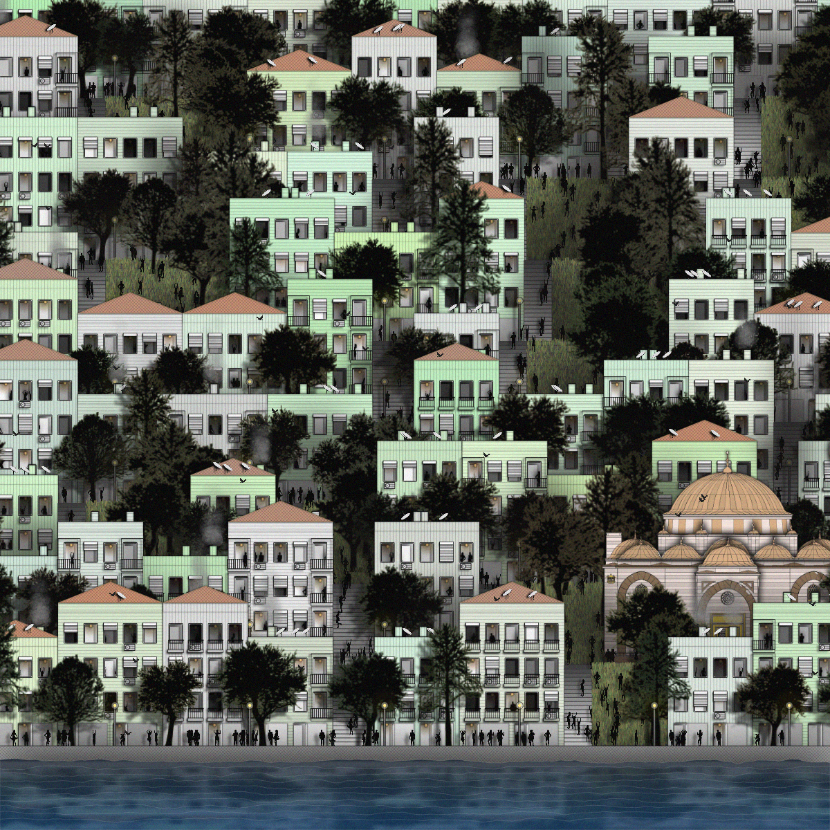 CityScape: Istanbul #14 static token preview