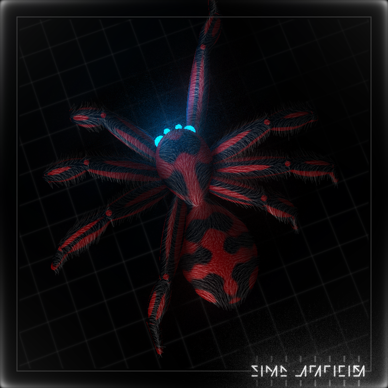 Impure Spiders #12 static token preview