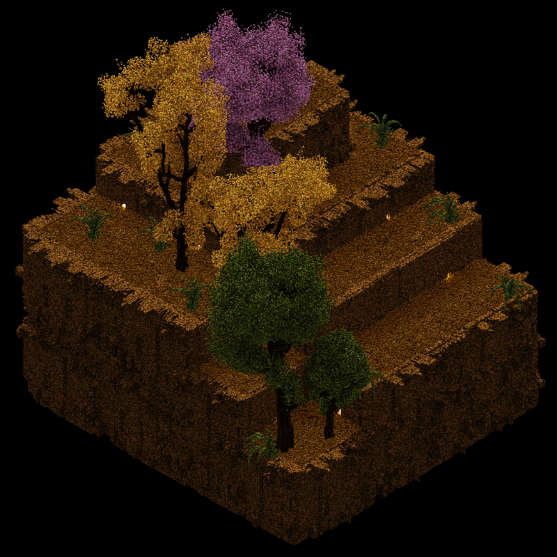 Voxel Temple #10 static token preview