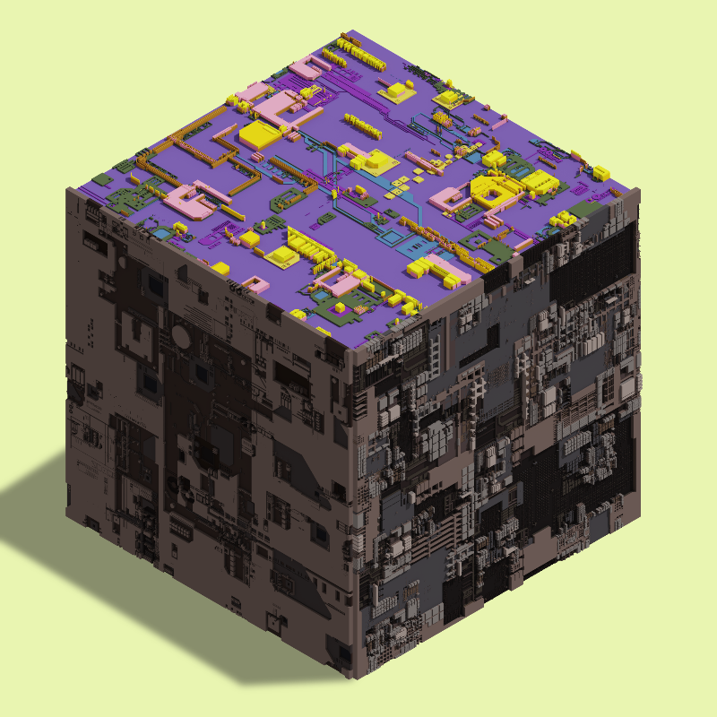 Cube generative #4 static token preview