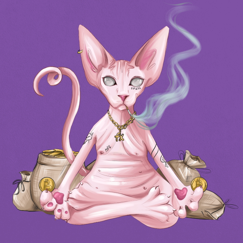 YogaCat #21 static token preview
