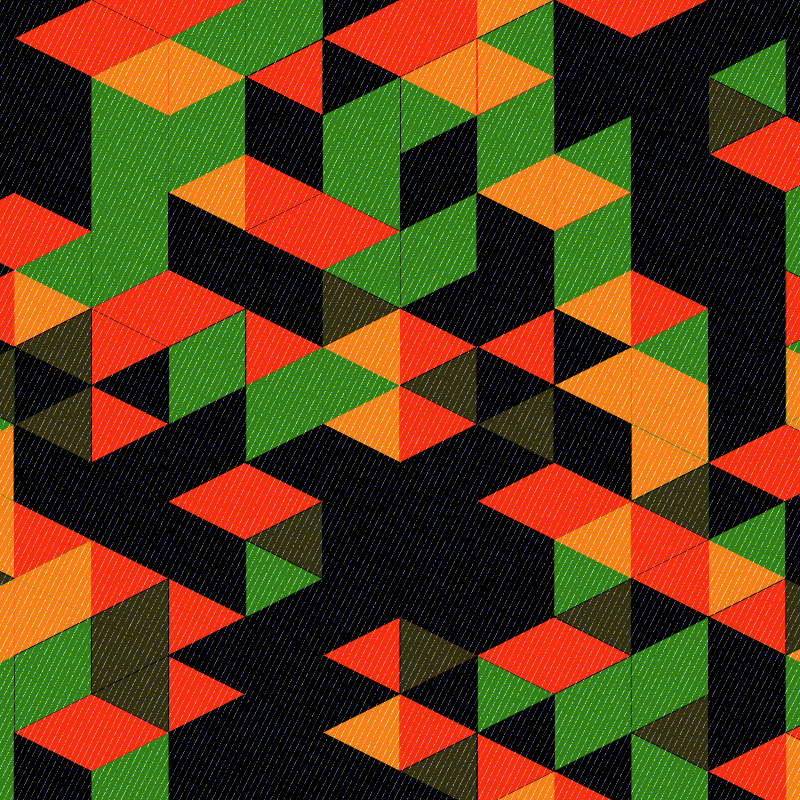 Colorful Cubes #19 static token preview