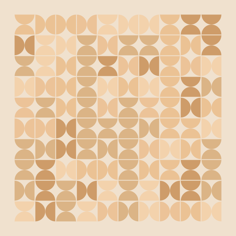 Mid-Century pattern #16 static token preview