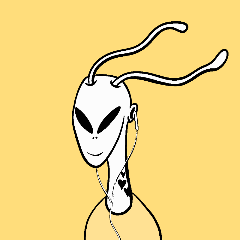Alien Visitors #2 #3 static token preview