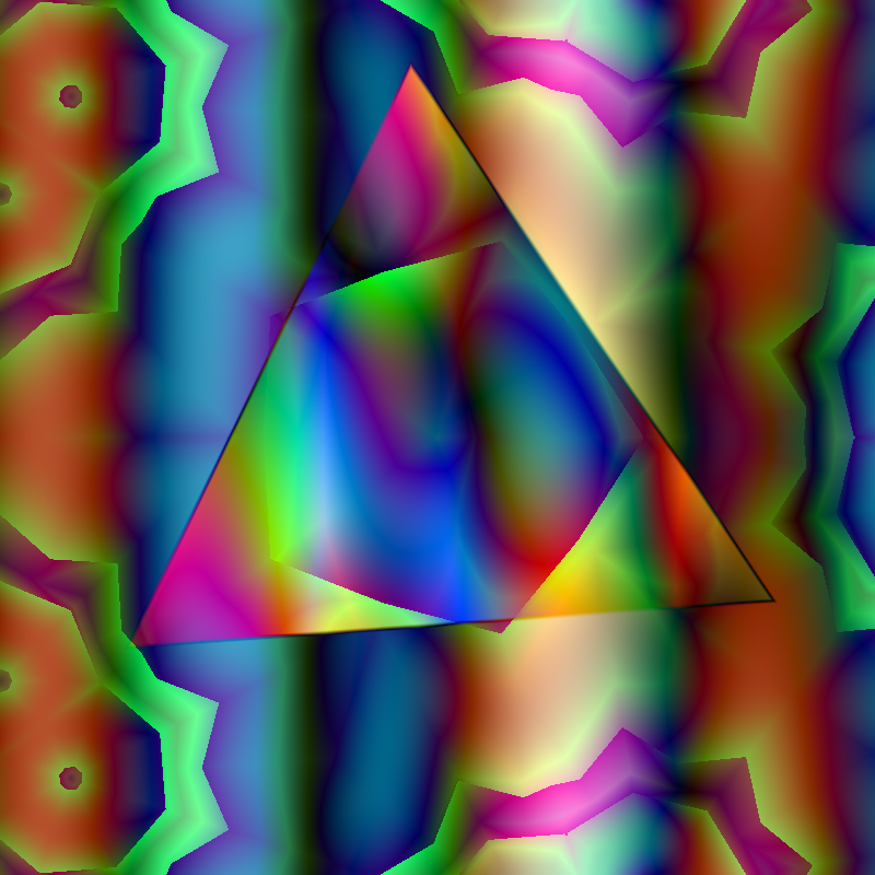 Multiple Colorful Shapes #4 static token preview