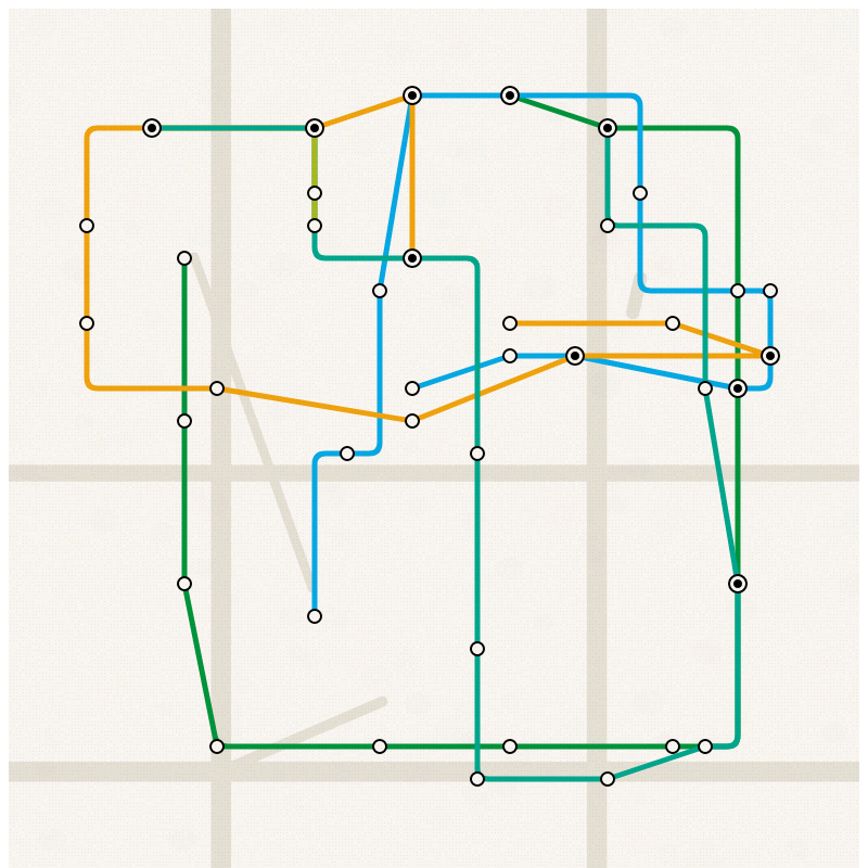 METRO_MAP #11 static token preview