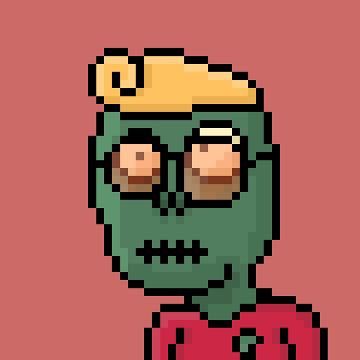 Pixel Zombies #6 static token preview