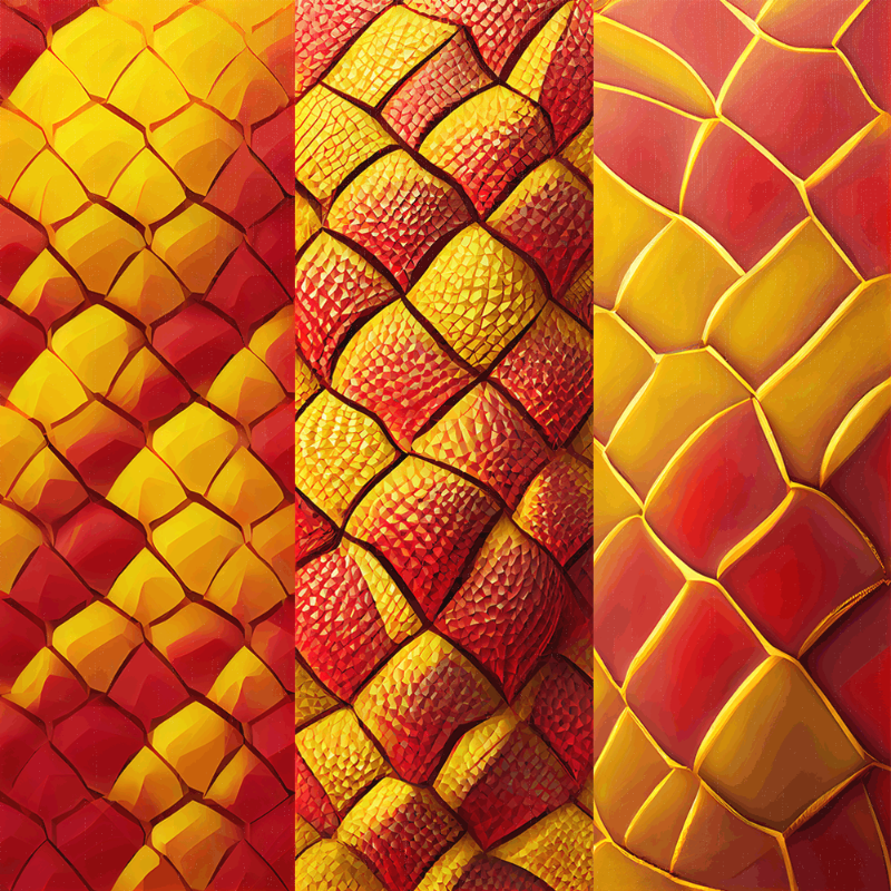 AI Dragon Texture #1 static token preview