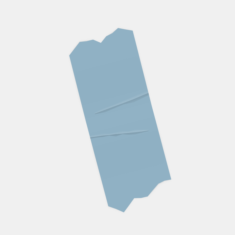 A scrap of vinyl tape #22 static token preview
