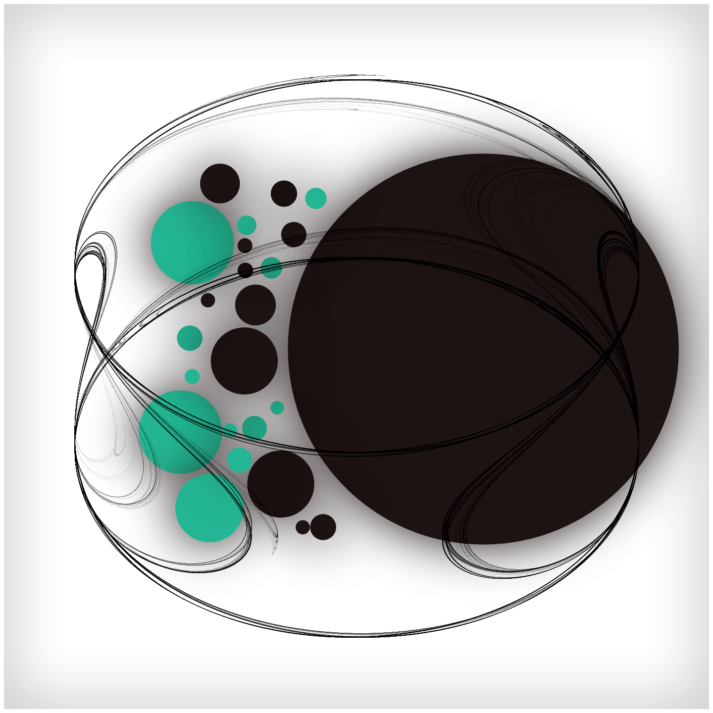 Attractors and Circles #12 static token preview
