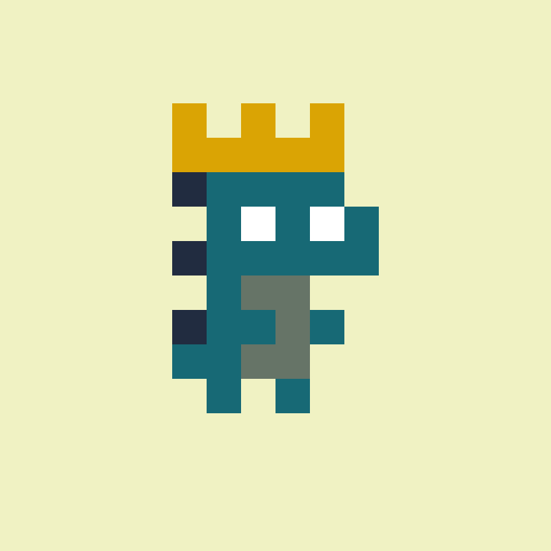 Coded Tiny Dinos #292 static token preview
