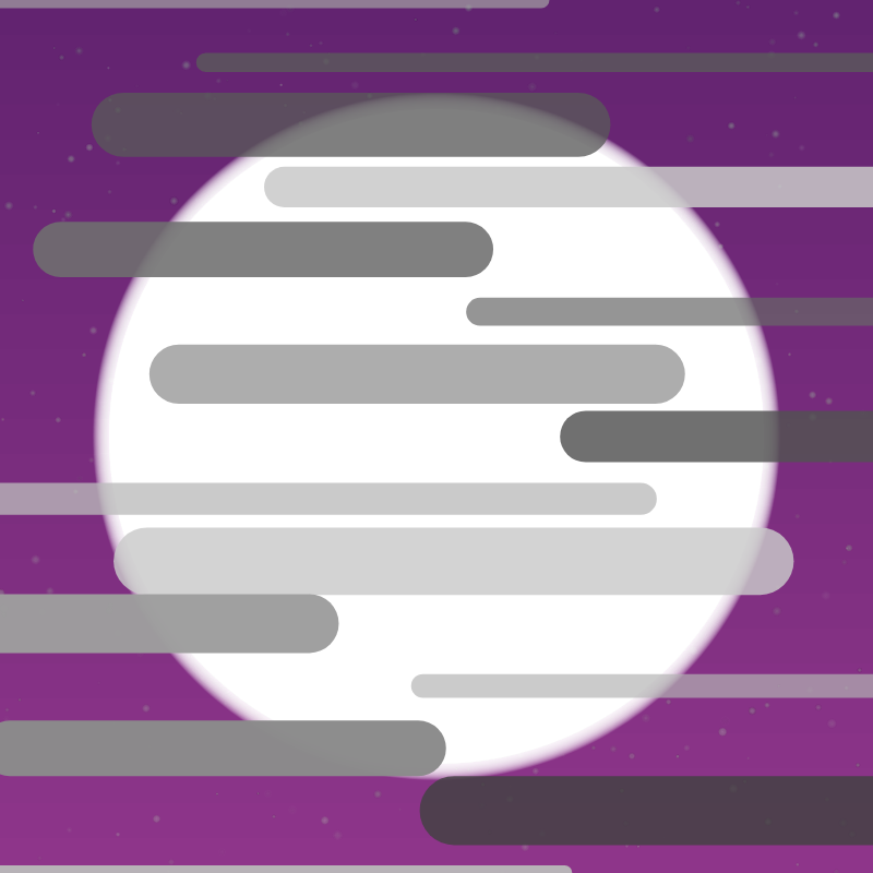 Minimal Moon #5 static token preview