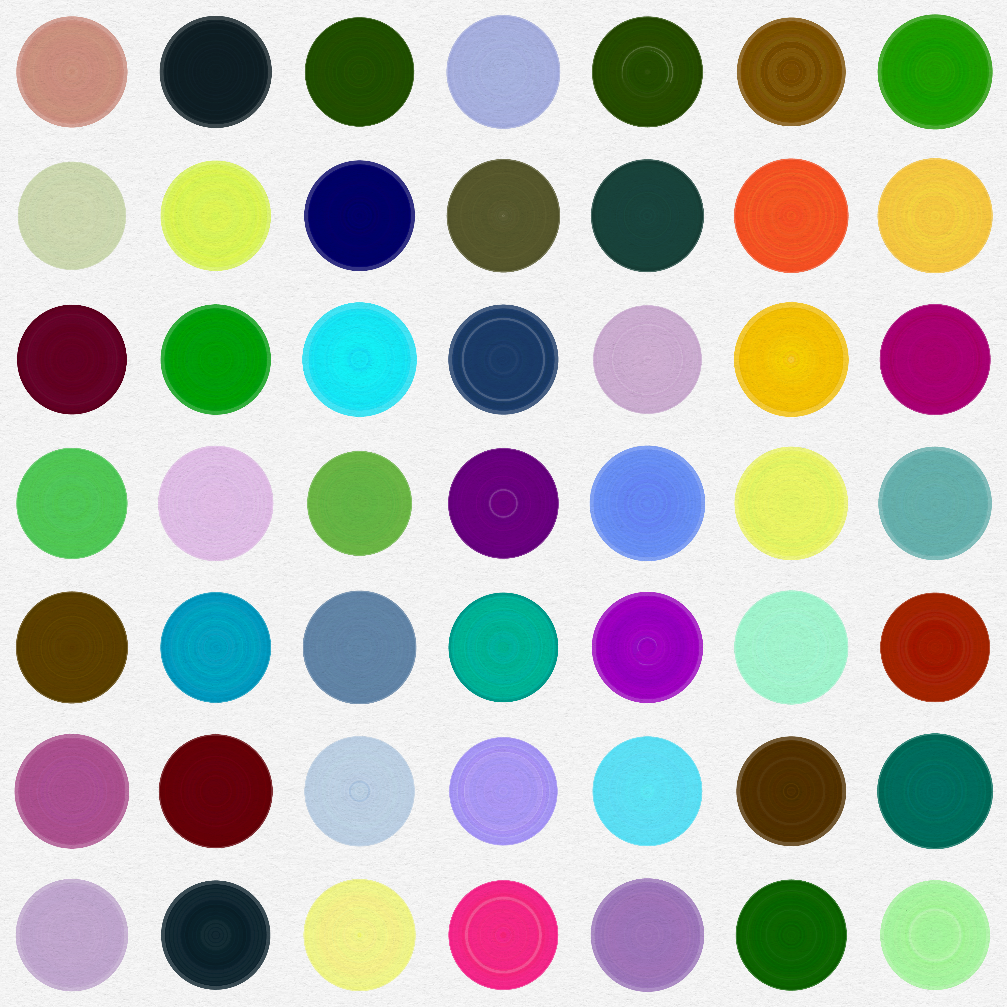 M'Fing Dots on a M'Fing Grid #9 static token preview