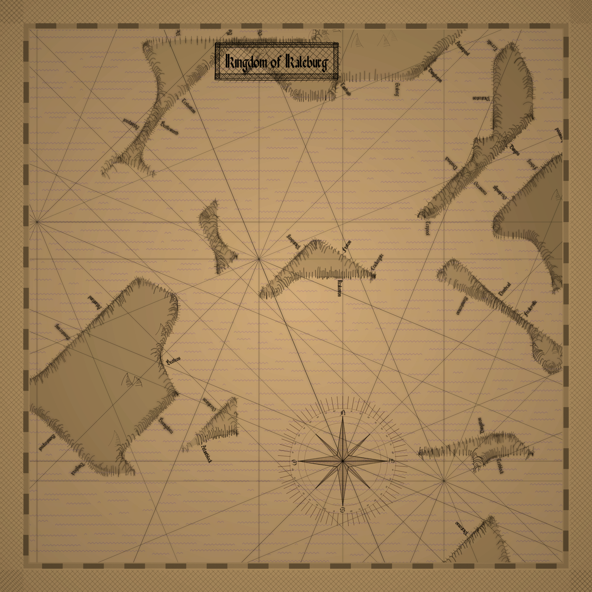 Nautical Map #5 static token preview