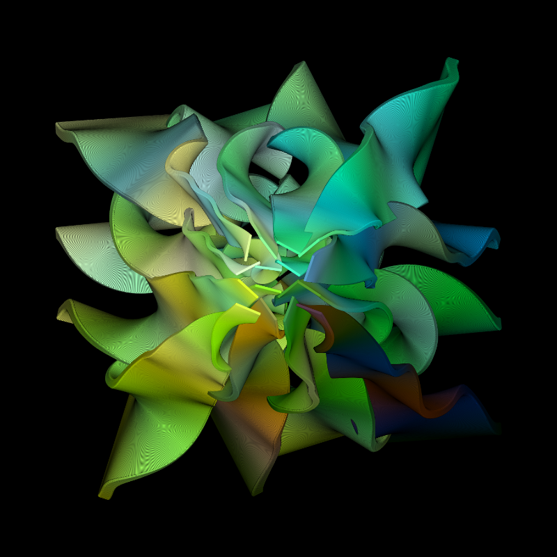 The Seaweed2 colorful version #8 static token preview