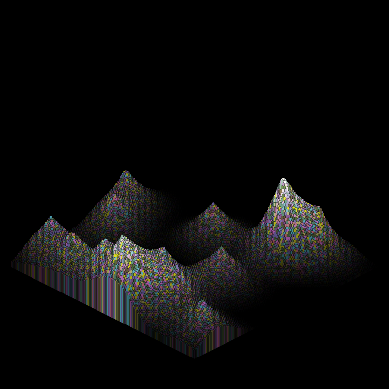 Candy Mountain #7 static token preview