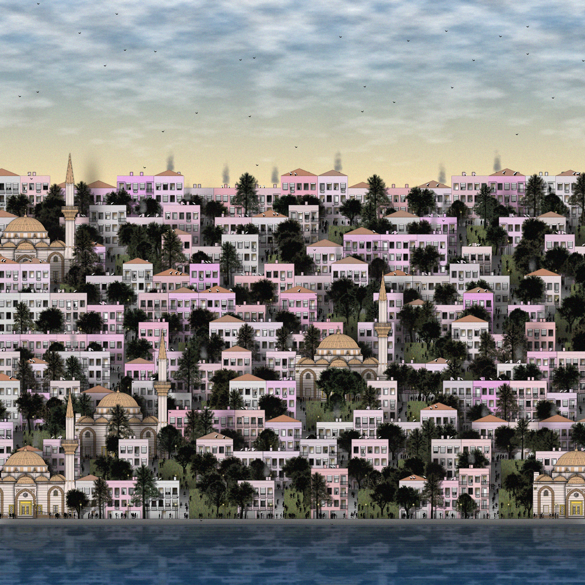 CityScape: Istanbul #2 static token preview