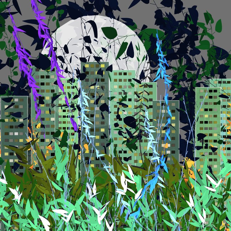 Flowers to the moon #18 static token preview