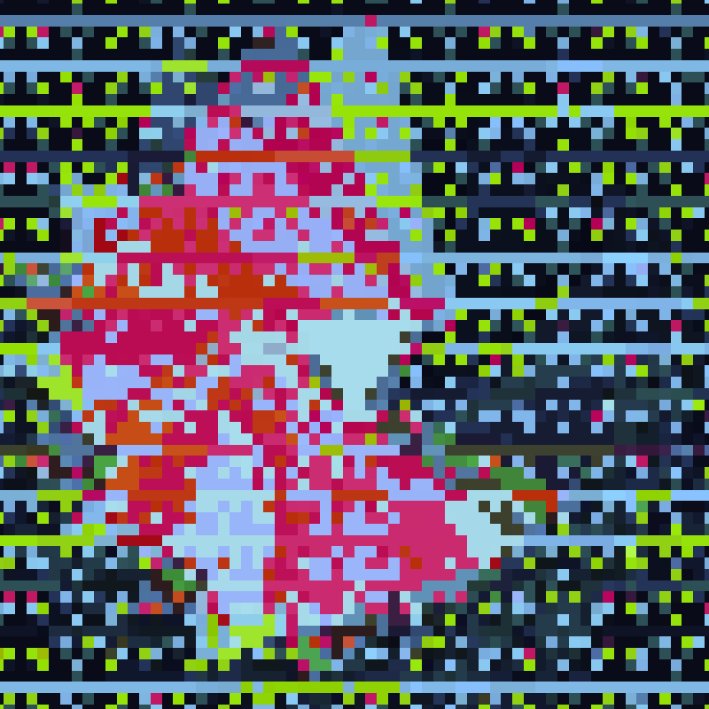 Psychedelic Pixels #2 static token preview