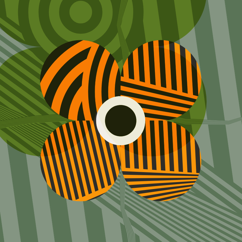 Dazzle Bloom: Big Orange #1 static token preview