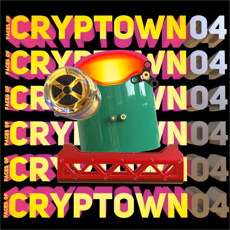 FacesOfCryptown vol.04 #1 static token preview