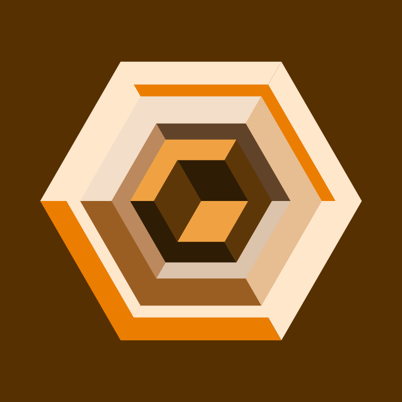 Hexagones - Art for Bots #11 static token preview