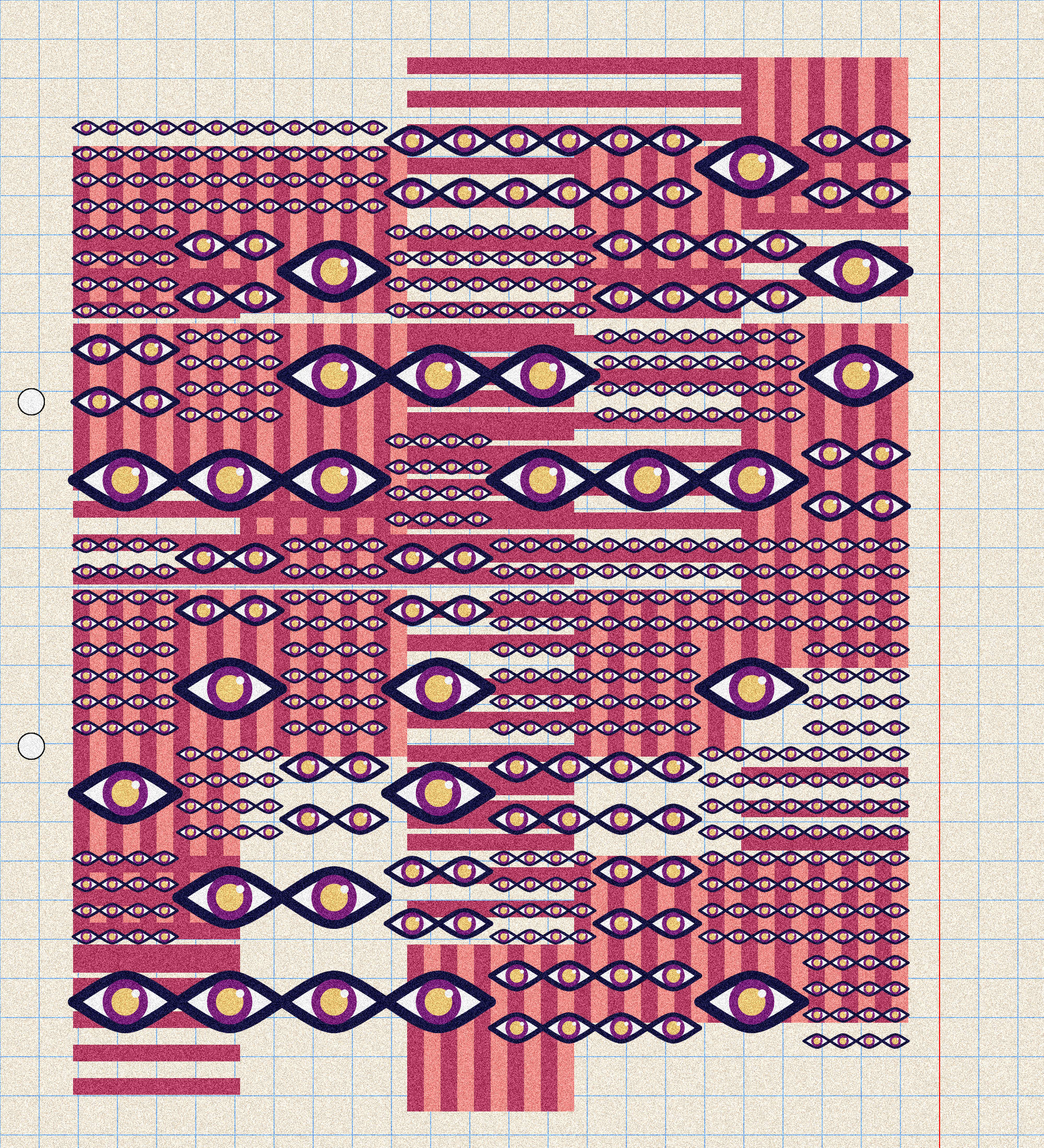 sketchbook page 10: surveillance #11 static token preview