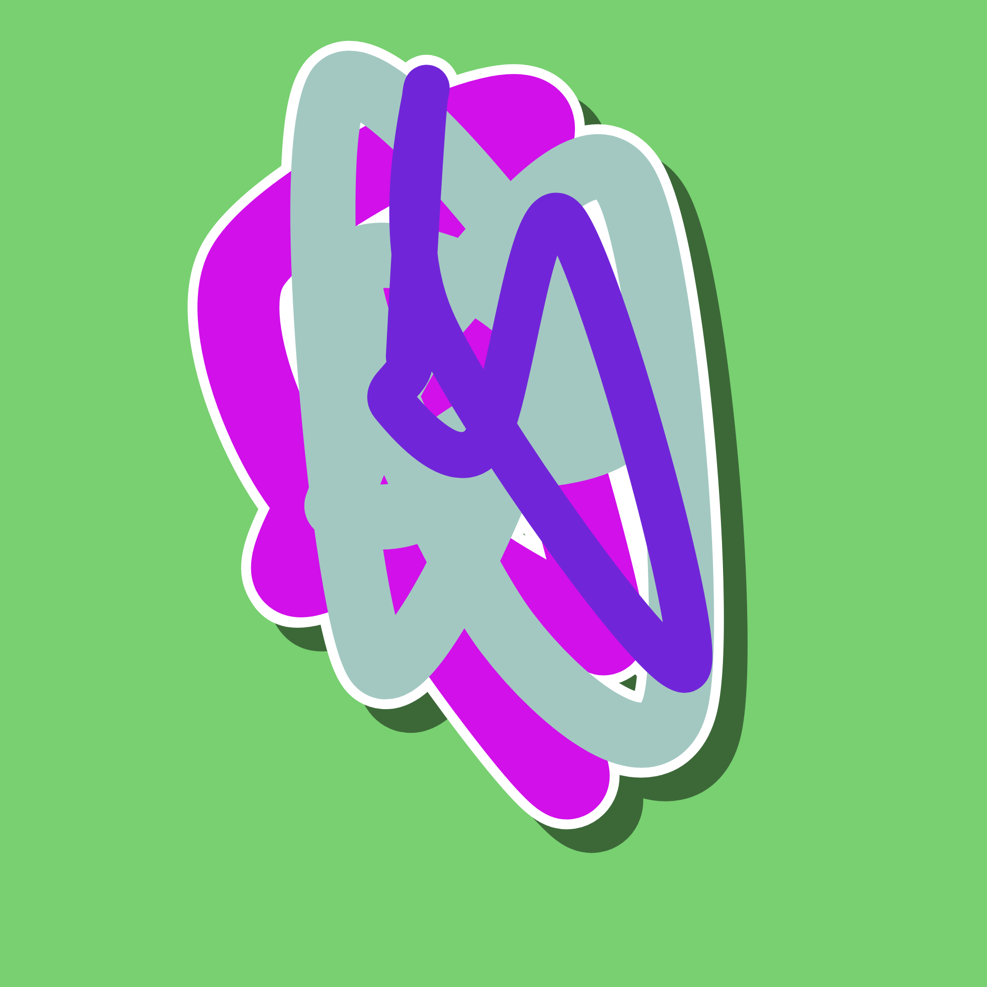 Generative Gestural Abstraction 1 #22 static token preview