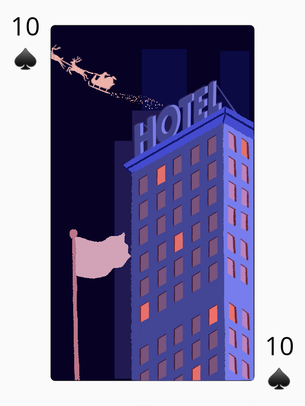 Poker -- Strolling in the Night #17 static token preview