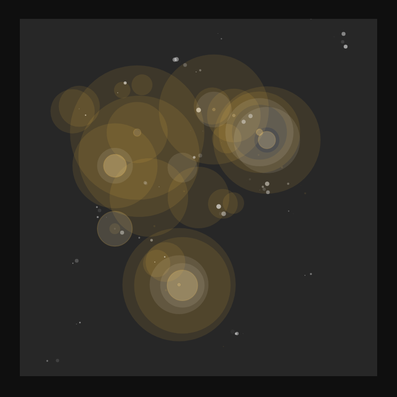 space bokeh #8 static token preview