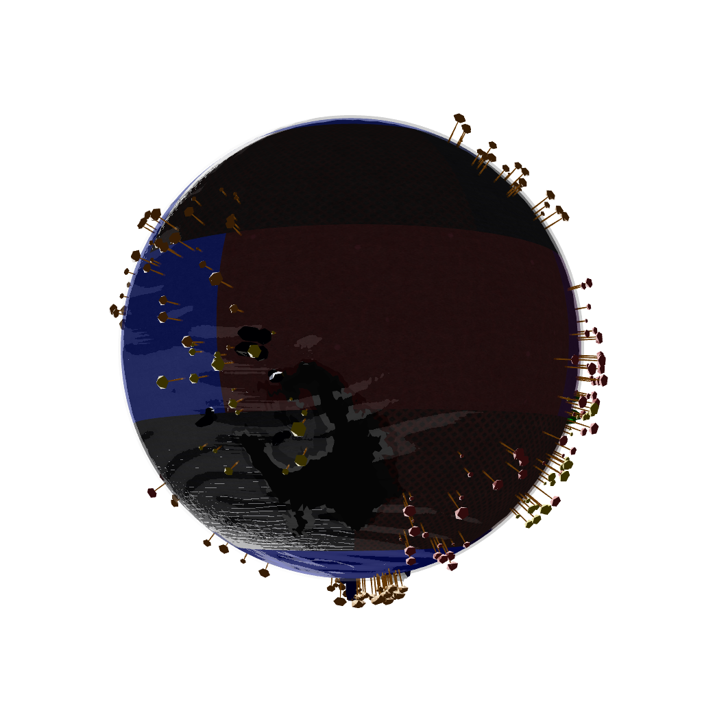 Exoplanets in texture #5 static token preview