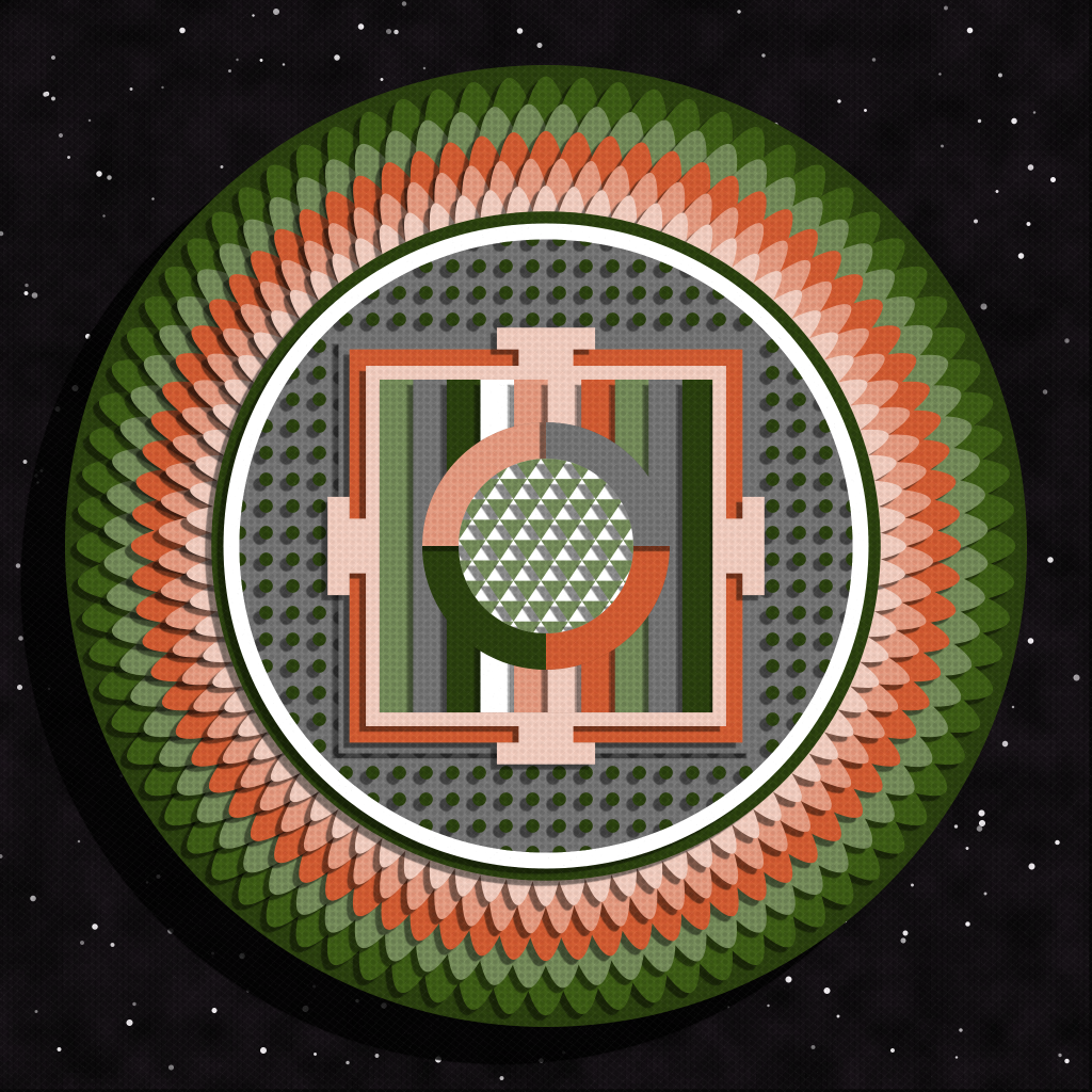 Paper Mandala #62 static token preview