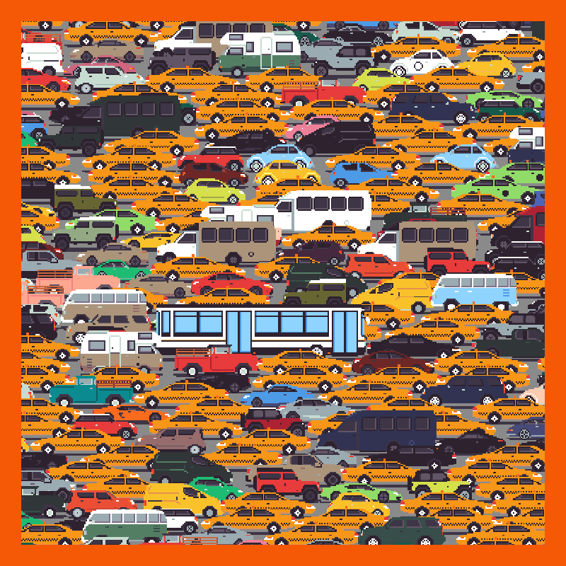 Traffic Jam #19 static token preview