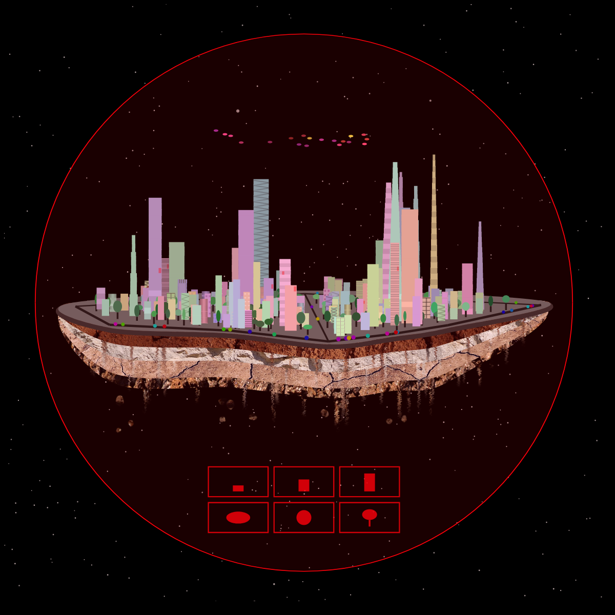 Fluidynamix - Cities #9 static token preview