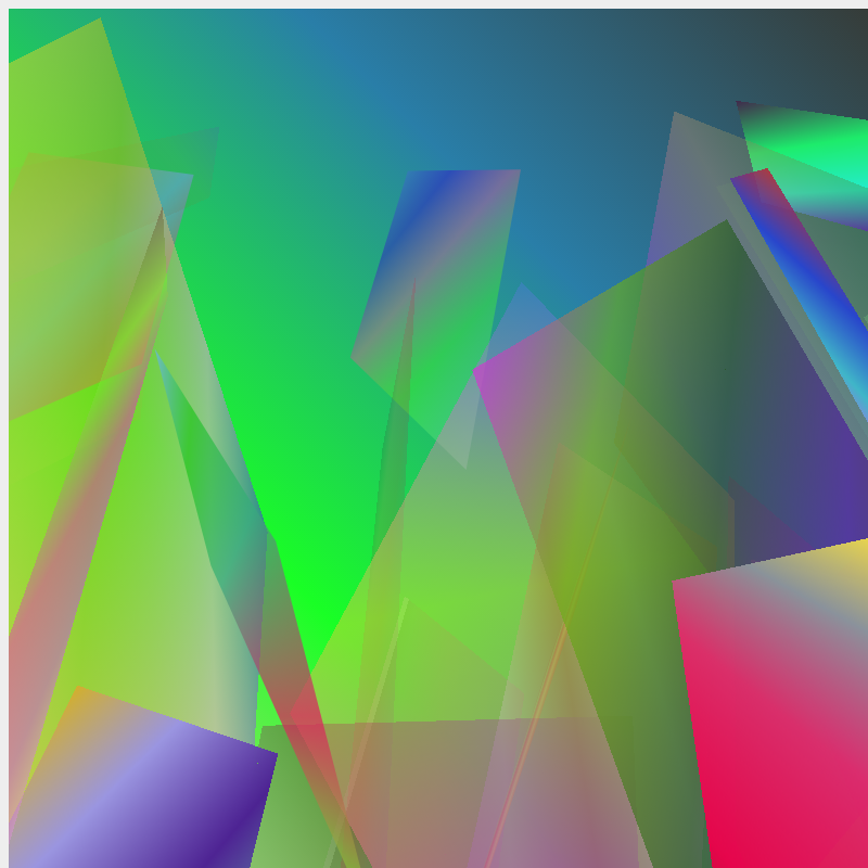 random divs with gradient and perspective #9 static token preview