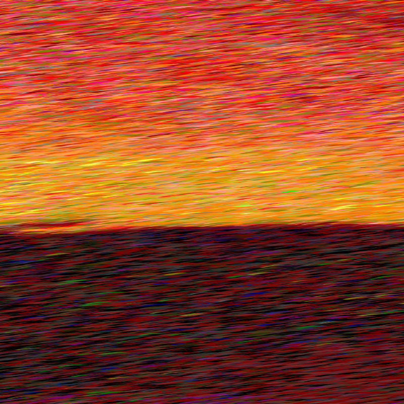 Abstract Sunset #20 static token preview