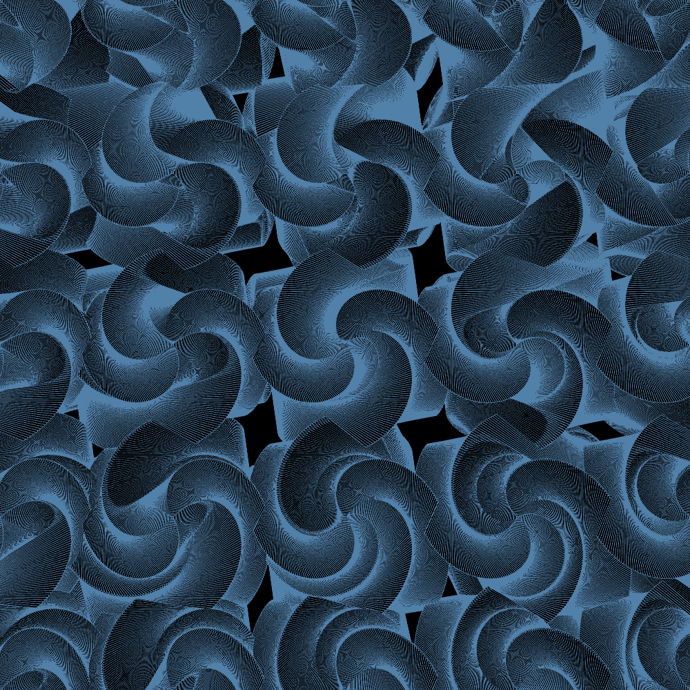 Irregular Pattern with Curves #7 static token preview