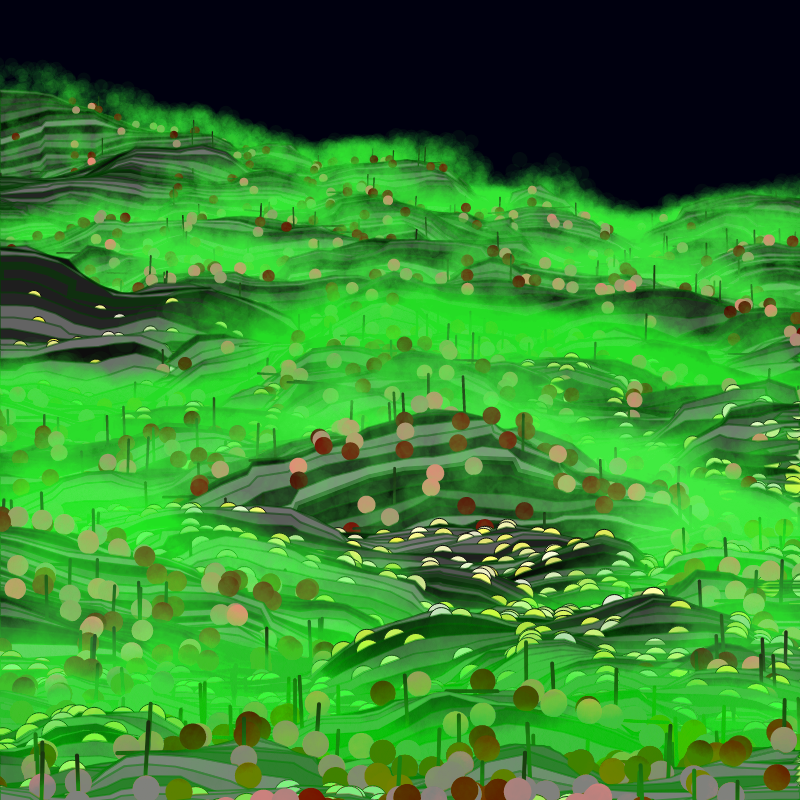 Alien Landscape #21 static token preview