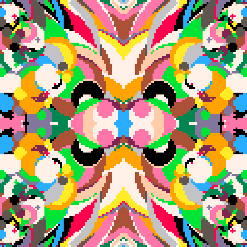 Rapid Psychedelic Inkblot Test Generator #7 static token preview