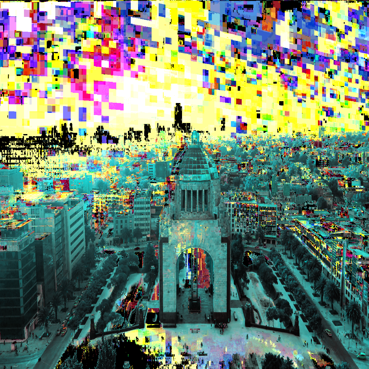Glitch City #22 static token preview