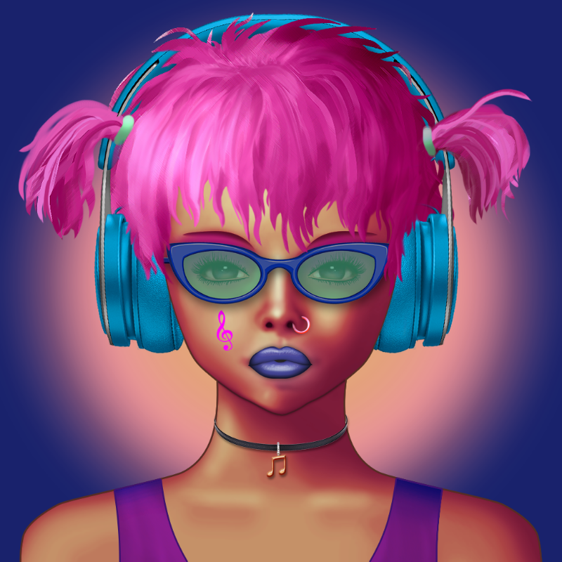 HiFi Girlz #10 static token preview