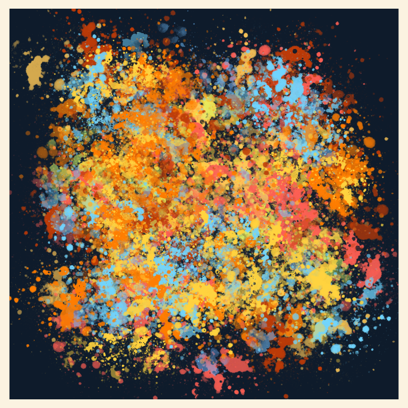 Abstract Painting Vol. 10 #13 static token preview