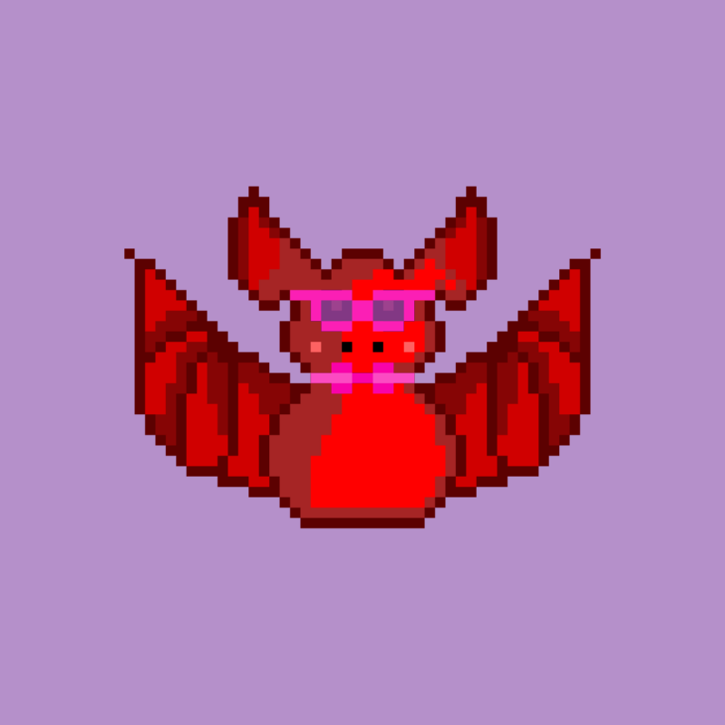 Generative Pixie Bat #10 static token preview