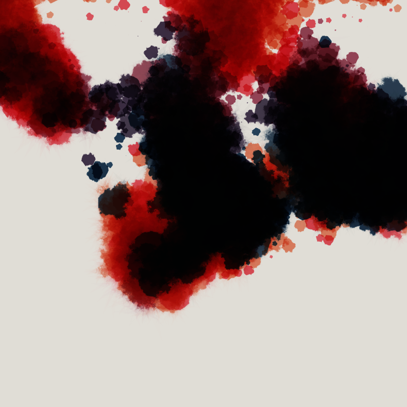 Watercolor Clouds #5 static token preview