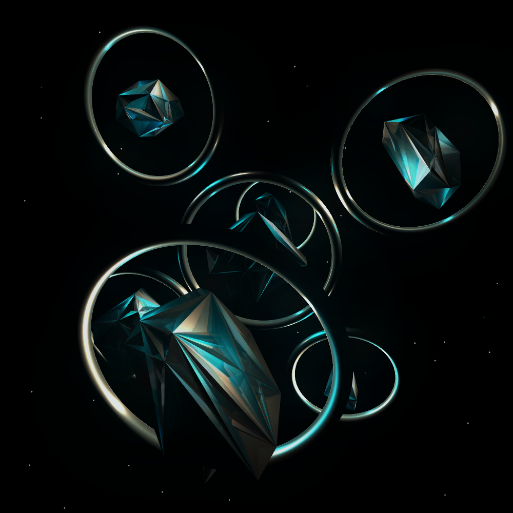 Space Gems #21 static token preview