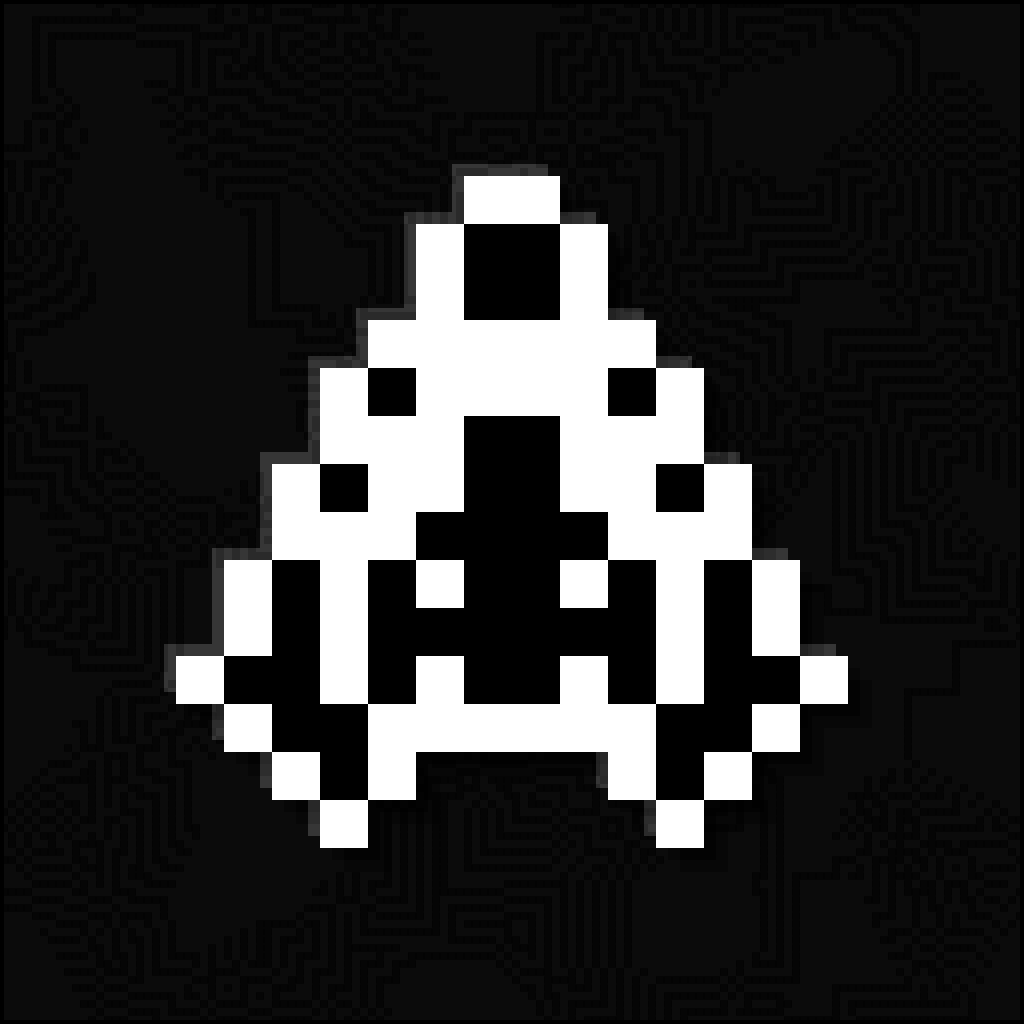 Pixel Spaceships Solos #16 static token preview
