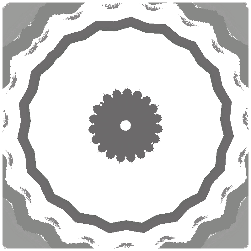 Glitch Mandala #17 static token preview