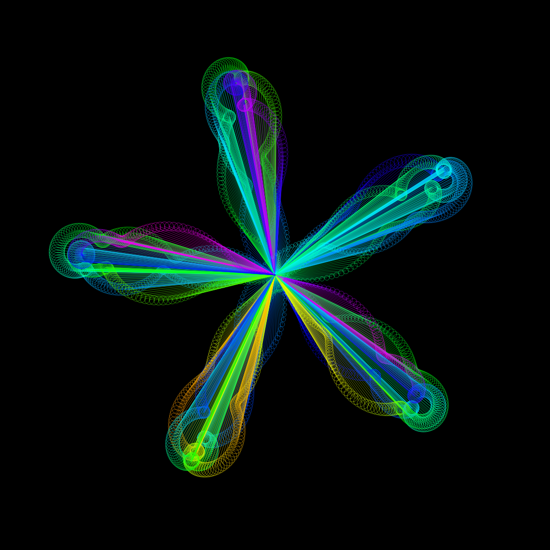 Morphing Flowers #9 static token preview